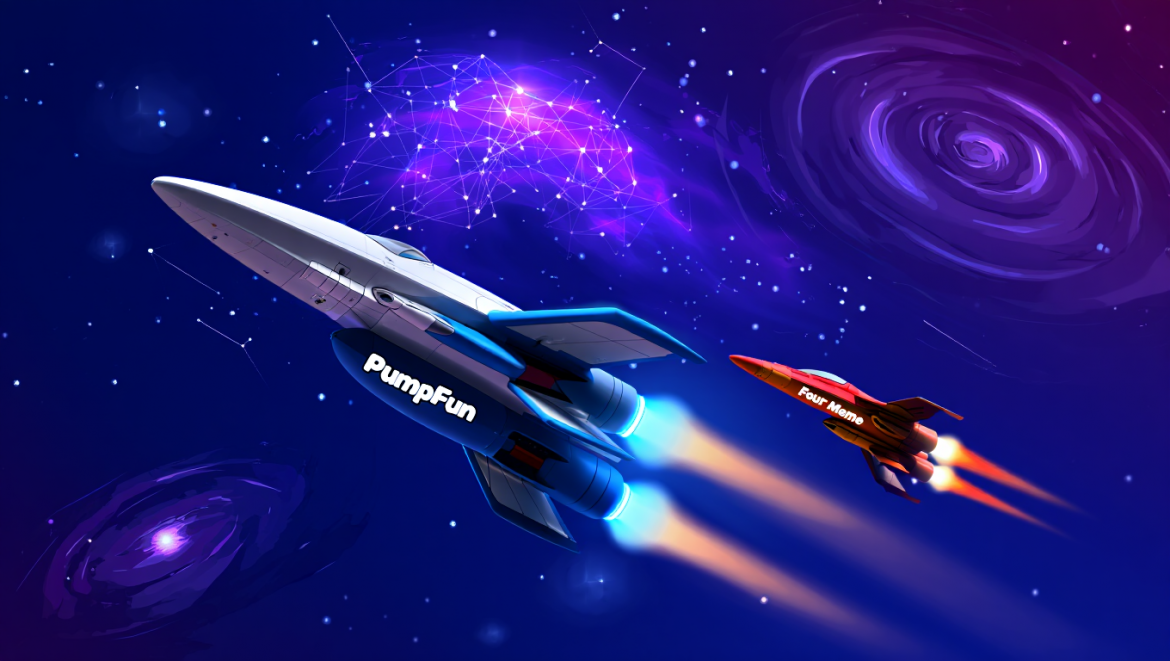 07af95ce-9a0a-49a0-9720-3d72bb67a83f PumpFun overtakes Four Meme