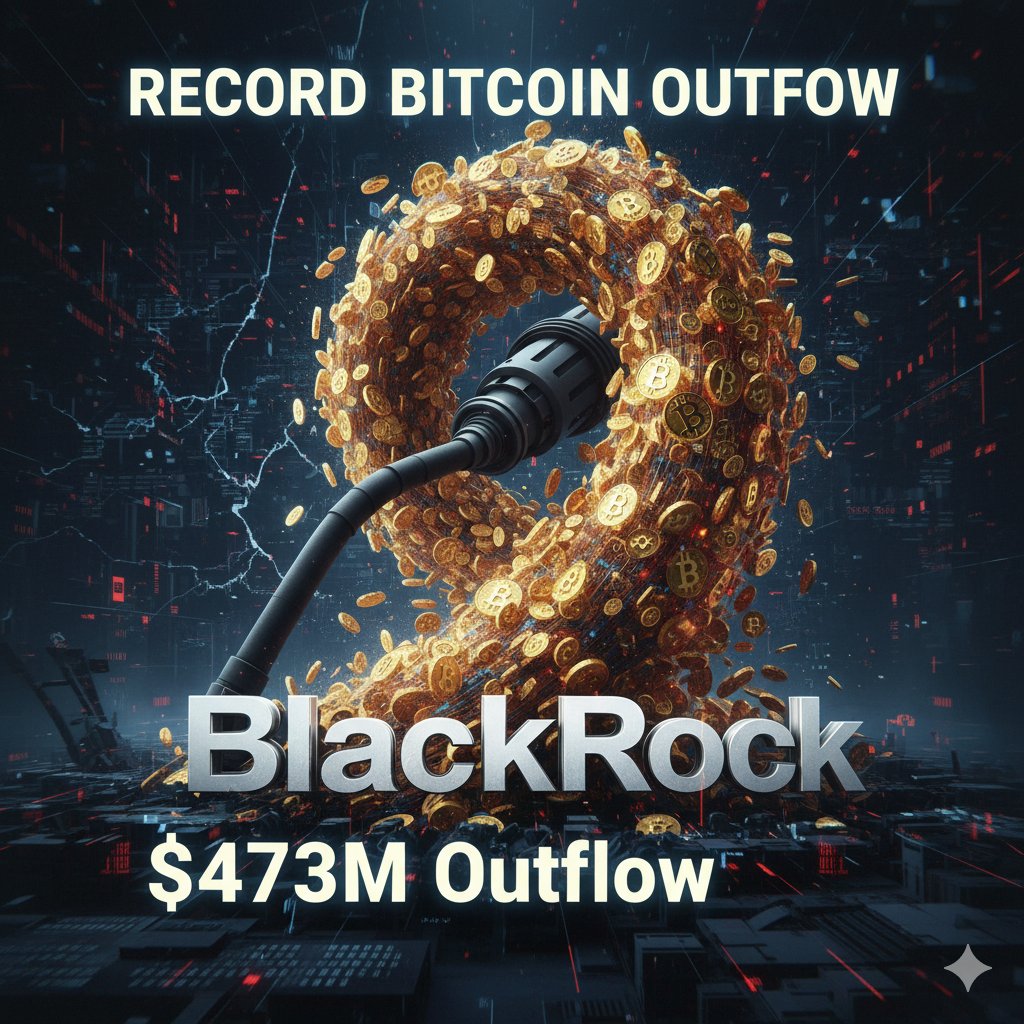 Record Bitcoin outflow