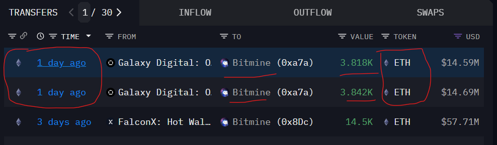BitMine Ethereum Purchase