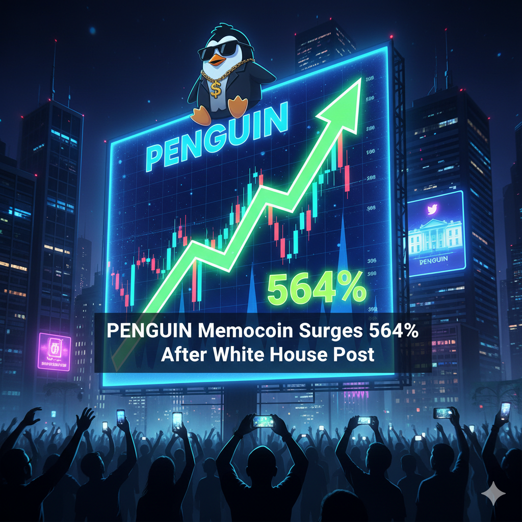 PENGUIN memecoin surge