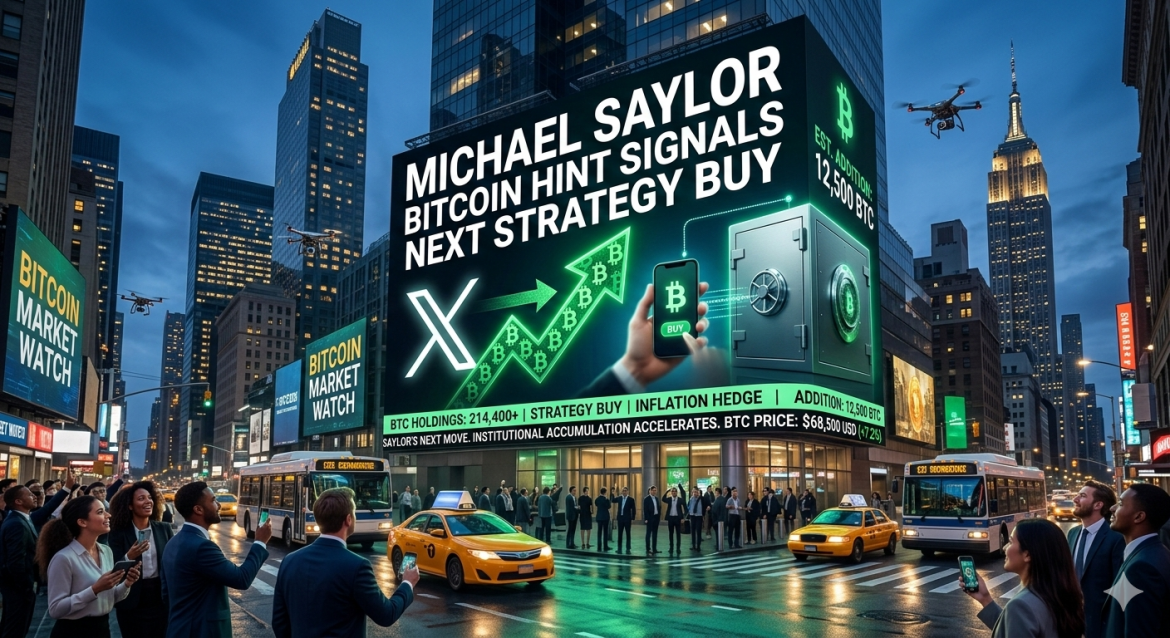 Michael Saylor Bitcoin hint