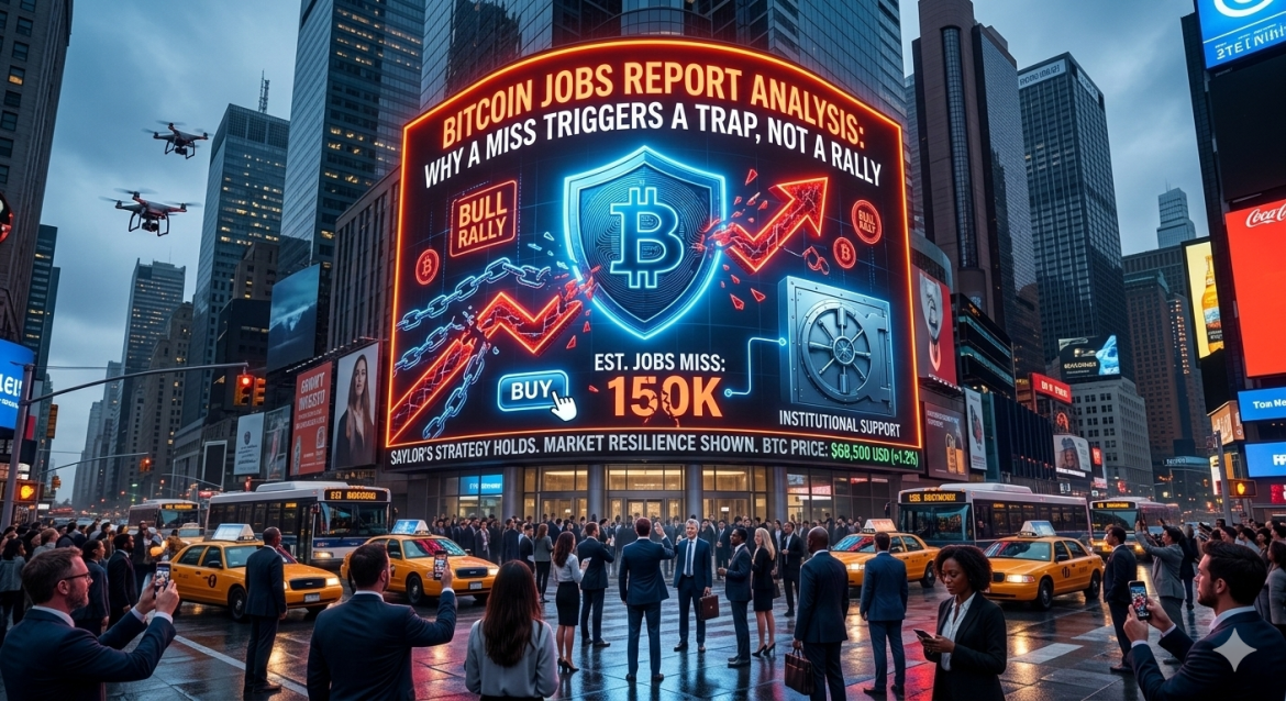 Bitcoin jobs report analysis