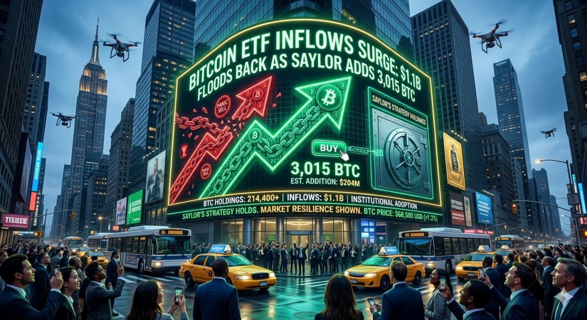 Bitcoin ETF inflows