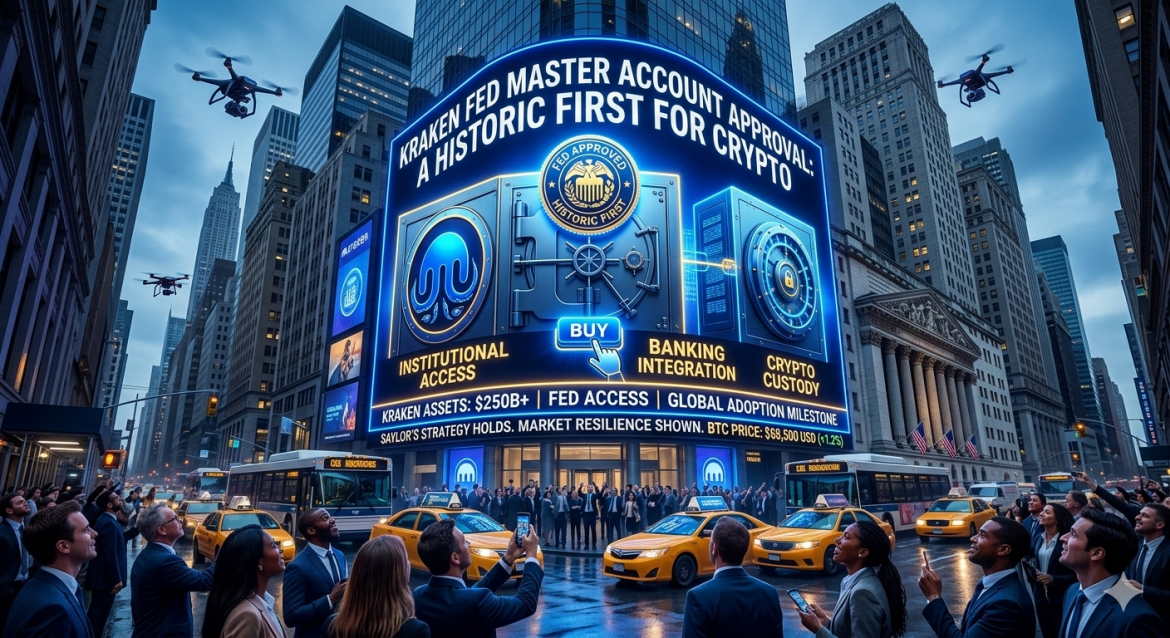 Kraken Fed master account