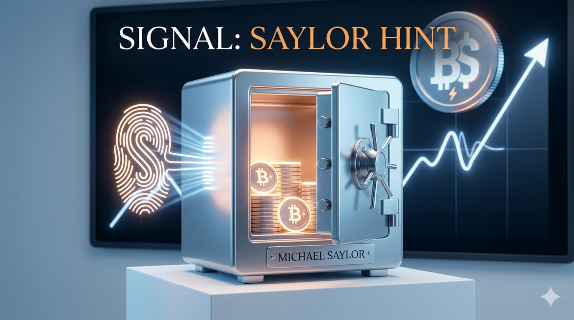 Michael Saylor Bitcoin hint