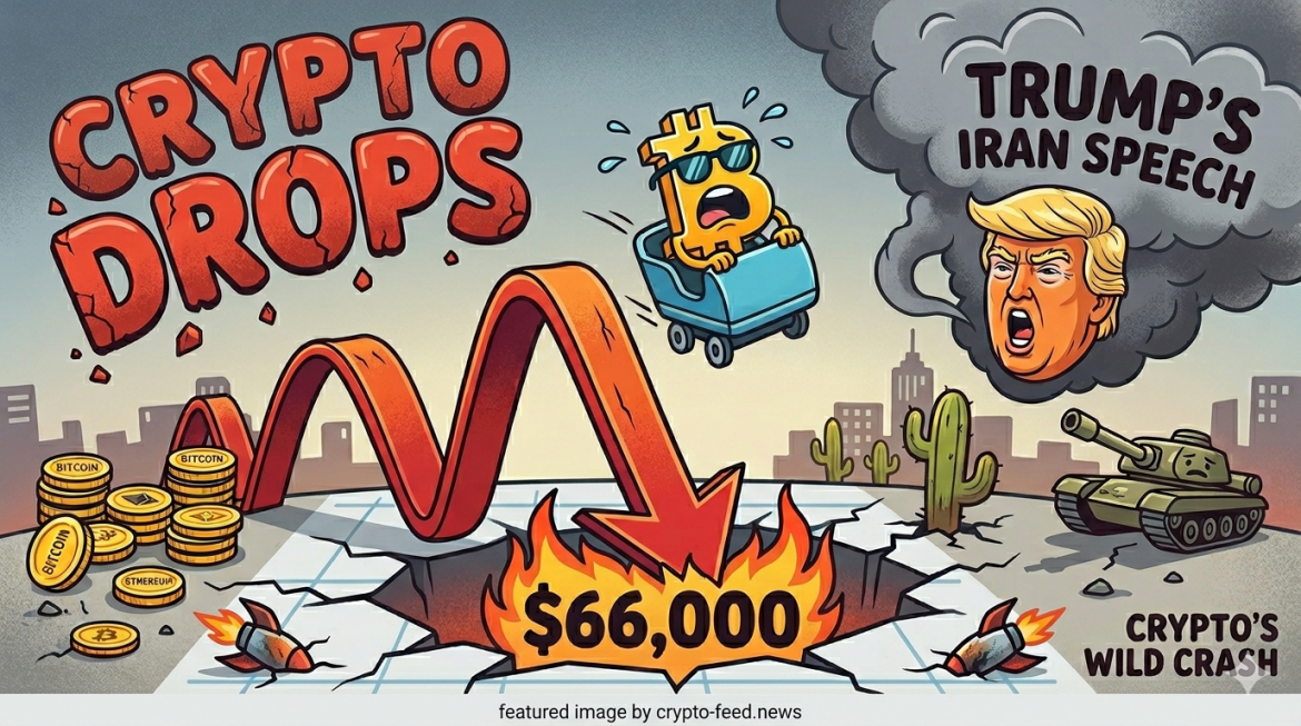 Bitcoin drops to $66K