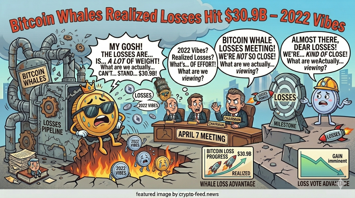 Bitcoin whales realized losses
