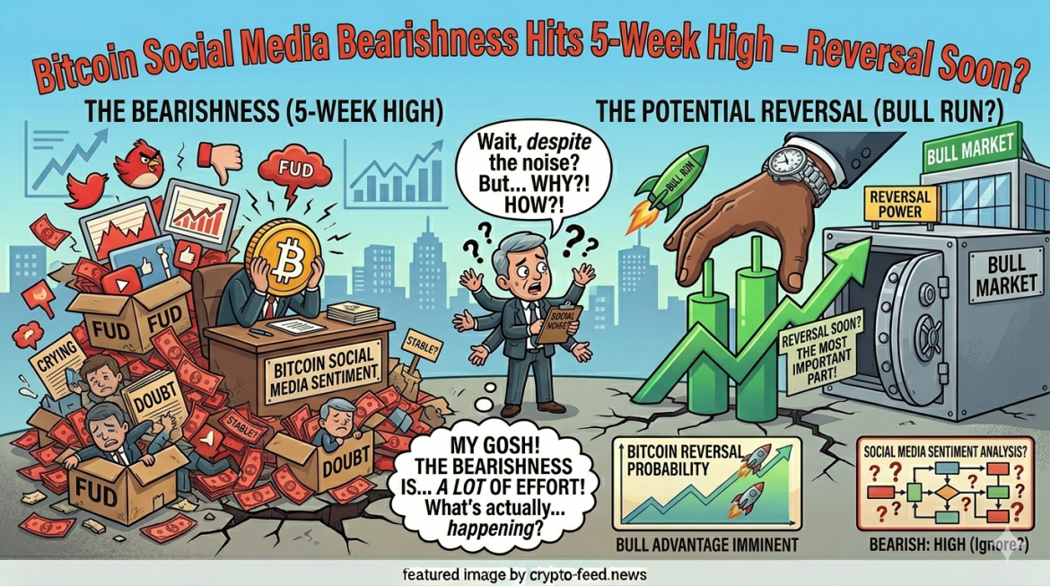 Bitcoin social media bearishness