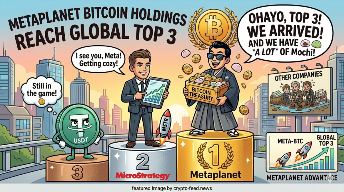 Metaplanet Bitcoin holdings