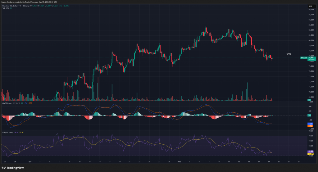 Bitcoin crucial support level