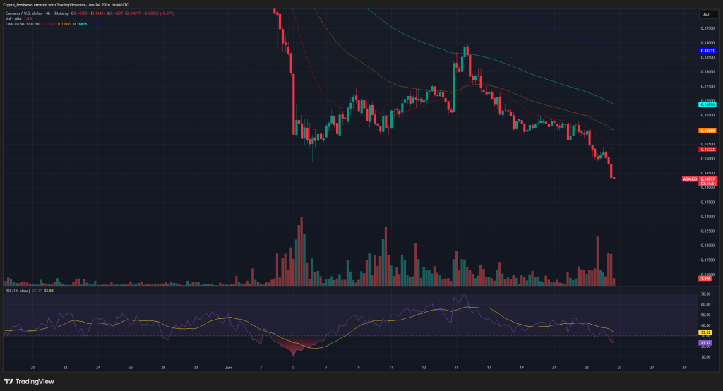 Cardano short squeeze risk