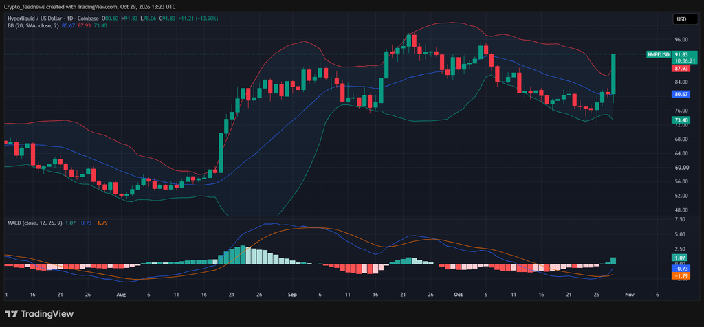 Hyperliquid HYPE rally

